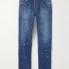 Social Sculpture Tapered Distressed Jeans Social Sculpture Tapered Distressed Jeans