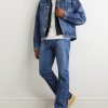 Social Sculpture Tapered Distressed Jeans - OU Social Sculpture Tapered Distressed Jeans - OU