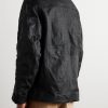 Crinkled-Leather Jacket - BK