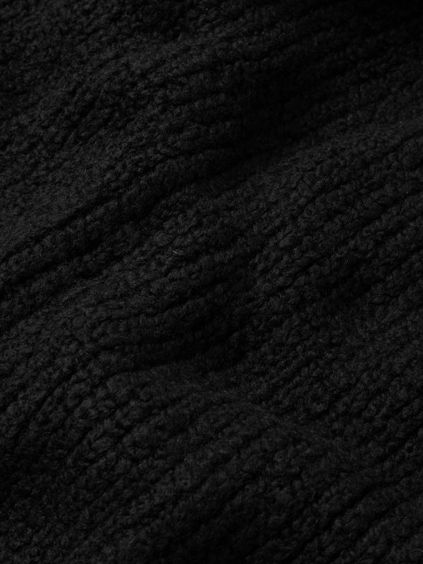Ribbed Wool Cardigan - E1