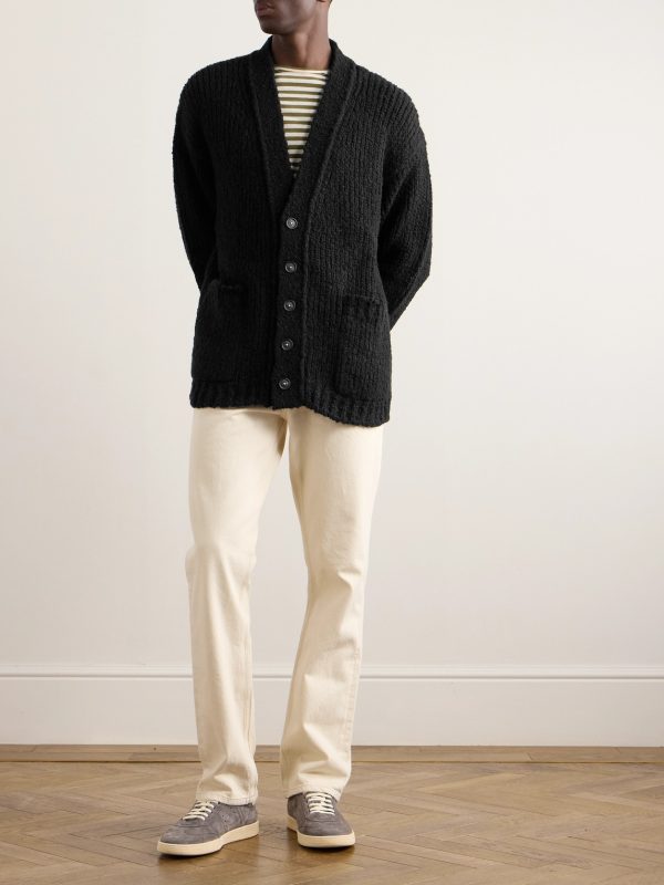 Ribbed Wool Cardigan - OU