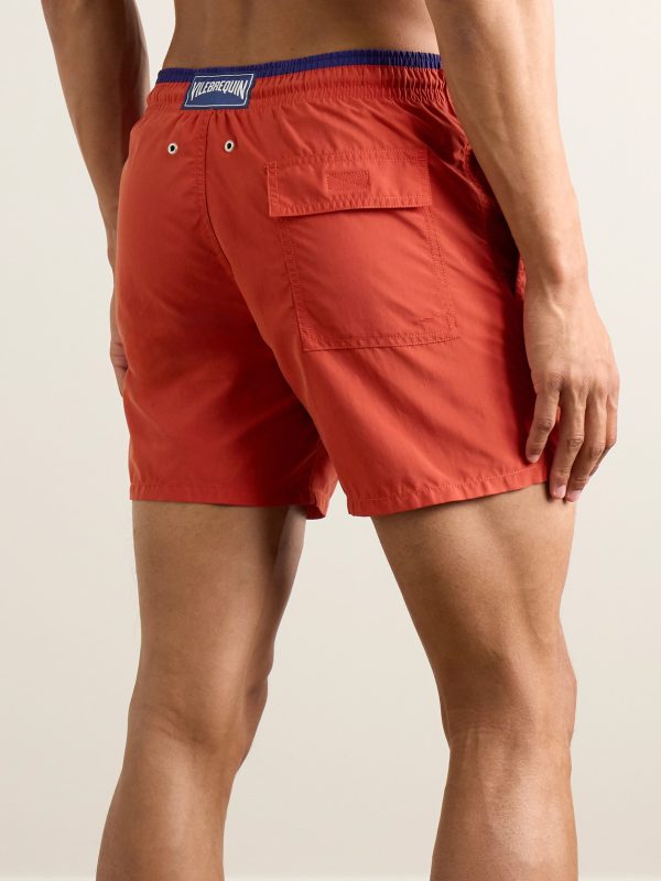 Moka Straight-Leg Mid-Length ECONYL® Swim Shorts - BK Moka Straight-Leg Mid-Length ECONYL® Swim Shorts - BK