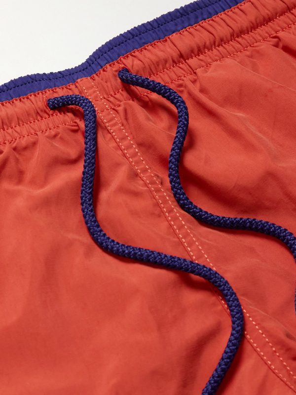 Moka Straight-Leg Mid-Length ECONYL® Swim Shorts - CU Moka Straight-Leg Mid-Length ECONYL® Swim Shorts - CU