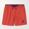 Moka Straight-Leg Mid-Length ECONYL® Swim Shorts Moka Straight-Leg Mid-Length ECONYL® Swim Shorts