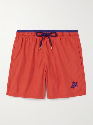 Moka Straight-Leg Mid-Length ECONYL® Swim Shorts