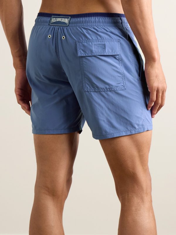 Moka Straight-Leg Mid-Length ECONYL® Swim Shorts - BK Moka Straight-Leg Mid-Length ECONYL® Swim Shorts - BK