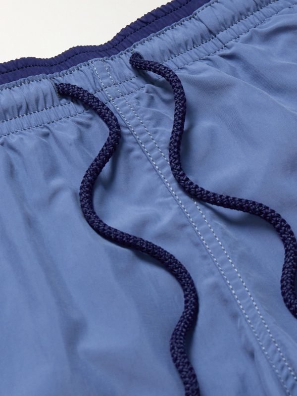 Moka Straight-Leg Mid-Length ECONYL® Swim Shorts - CU Moka Straight-Leg Mid-Length ECONYL® Swim Shorts - CU