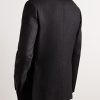 Slim-Fit Double-Breasted Cashmere-Flannel Blazer - BK Slim-Fit Double-Breasted Cashmere-Flannel Blazer - BK