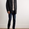 Ribbed Brushed Cashmere and Silk-Blend Rollneck Sweater - OU Ribbed Brushed Cashmere and Silk-Blend Rollneck Sweater - OU