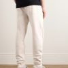 Tapered Garment-Dyed Cotton-Jersey Sweatpants - BK Tapered Garment-Dyed Cotton-Jersey Sweatpants - BK