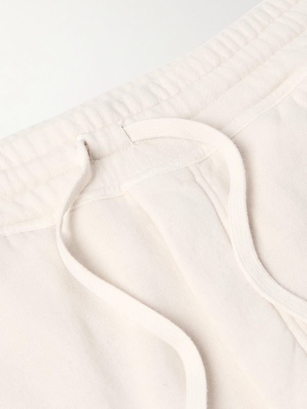Tapered Garment-Dyed Cotton-Jersey Sweatpants - E1 Tapered Garment-Dyed Cotton-Jersey Sweatpants - E1