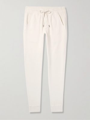 Tapered Garment-Dyed Cotton-Jersey Sweatpants Tapered Garment-Dyed Cotton-Jersey Sweatpants