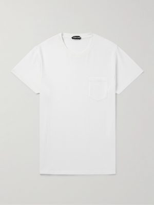 Slim-Fit Cold-Dyed Cotton T-Shirt Slim-Fit Cold-Dyed Cotton T-Shirt