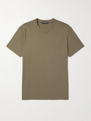 Slim-Fit Lyocell and Cotton-Blend Jersey T-Shirt Slim-Fit Lyocell and Cotton-Blend Jersey T-Shirt