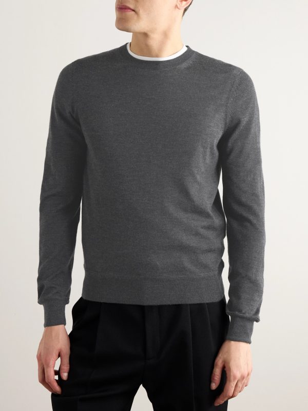 Cashmere and Silk-Blend Sweater - FR Cashmere and Silk-Blend Sweater - FR