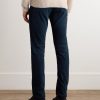 Slim-Fit Cotton-Blend Corduroy Trousers - BK Slim-Fit Cotton-Blend Corduroy Trousers - BK