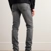 Slim-Fit Straight-Leg Selvedge Jeans - BK Slim-Fit Straight-Leg Selvedge Jeans - BK