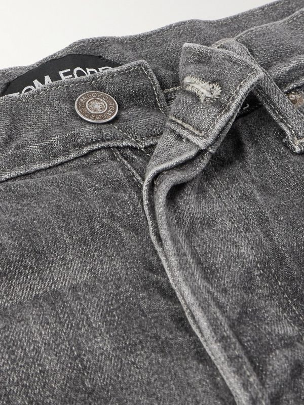 Slim-Fit Straight-Leg Selvedge Jeans - E1 Slim-Fit Straight-Leg Selvedge Jeans - E1