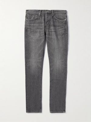 Slim-Fit Straight-Leg Selvedge Jeans Slim-Fit Straight-Leg Selvedge Jeans