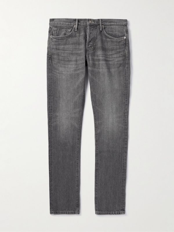 Slim-Fit Straight-Leg Selvedge Jeans Slim-Fit Straight-Leg Selvedge Jeans
