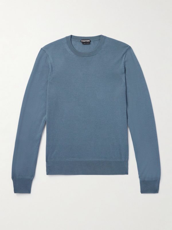 Cashmere and Silk-Blend Sweater