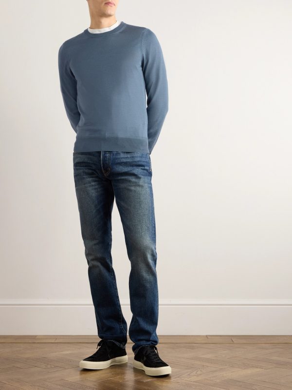 Cashmere and Silk-Blend Sweater - OU