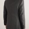 Shelton Wool, Mohair, Linen and Silk-Blend Suit Jacket - BK