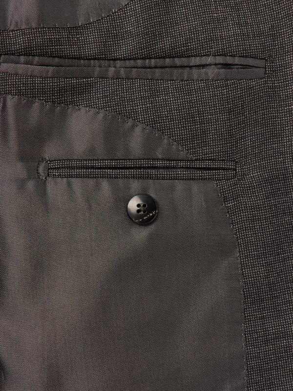 Shelton Wool, Mohair, Linen and Silk-Blend Suit Jacket - E2