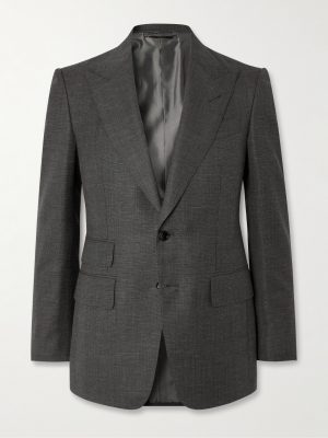 Shelton Wool, Mohair, Linen and Silk-Blend Suit Jacket Shelton Wool, Mohair, Linen and Silk-Blend Suit Jacket