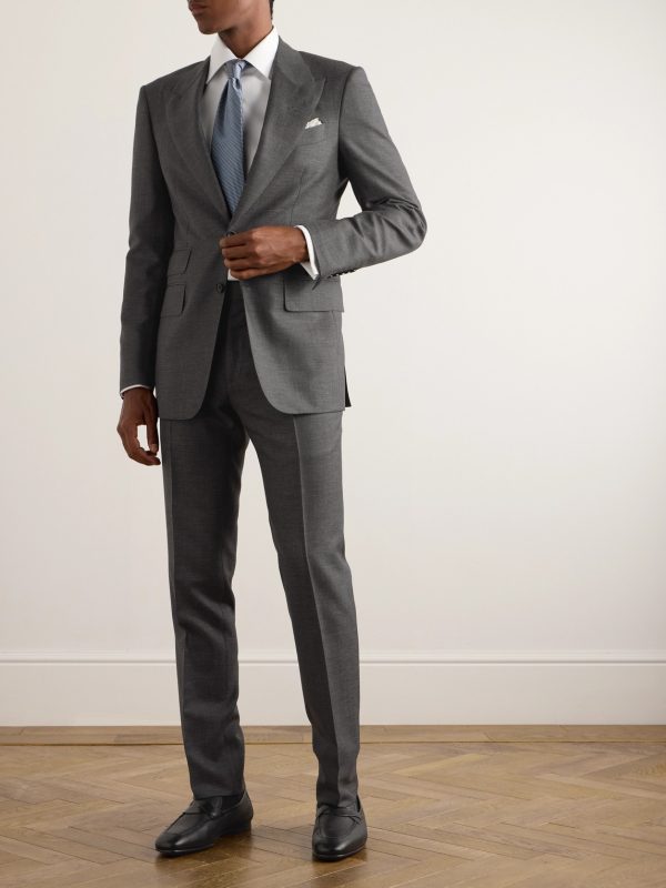 Shelton Wool, Mohair, Linen and Silk-Blend Suit Jacket - OU
