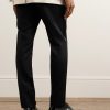 Straight-Leg Belted Satin-Trimmed Wool and Mohair-Blend Tuxedo Trousers - BK Straight-Leg Belted Satin-Trimmed Wool and Mohair-Blend Tuxedo Trousers - BK