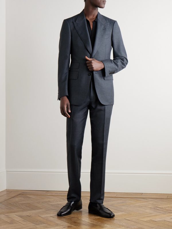Shelton Slim-Fit Wool, Mohair, Linen and Silk-Blend Suit Jacket - OU Shelton Slim-Fit Wool, Mohair, Linen and Silk-Blend Suit Jacket - OU