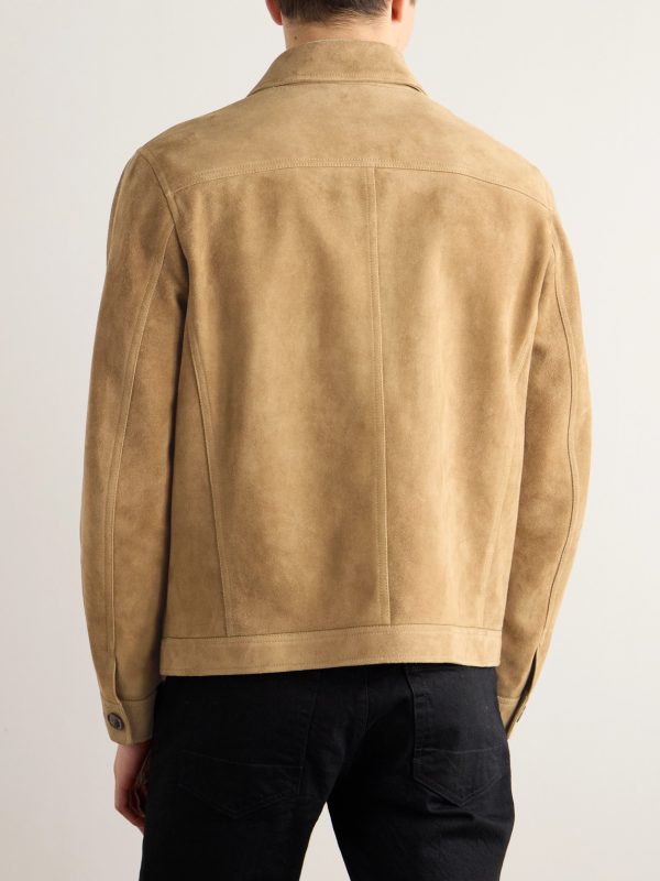 Heathered Suede Jacket - BK Heathered Suede Jacket - BK