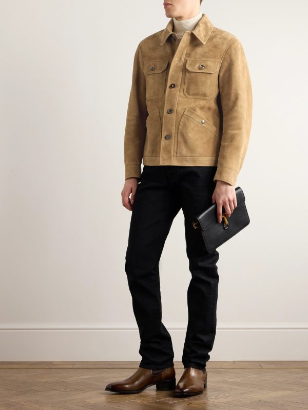 Heathered Suede Jacket - OU Heathered Suede Jacket - OU
