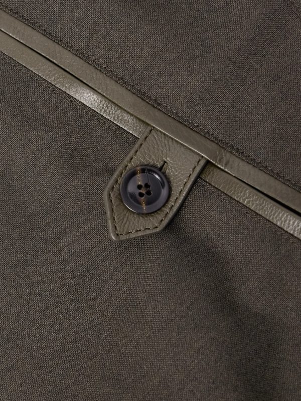 Mohair, Virgin Wool and Silk-Blend Blouson Jacket - E1 Mohair, Virgin Wool and Silk-Blend Blouson Jacket - E1