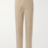 Straight-Leg Linen-Twill Trousers Straight-Leg Linen-Twill Trousers