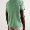 Linen T-Shirt - BK Linen T-Shirt - BK