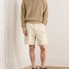 Bizen Wide-Leg Cotton and Linen-Blend Canvas Cargo Shorts - OU Bizen Wide-Leg Cotton and Linen-Blend Canvas Cargo Shorts - OU
