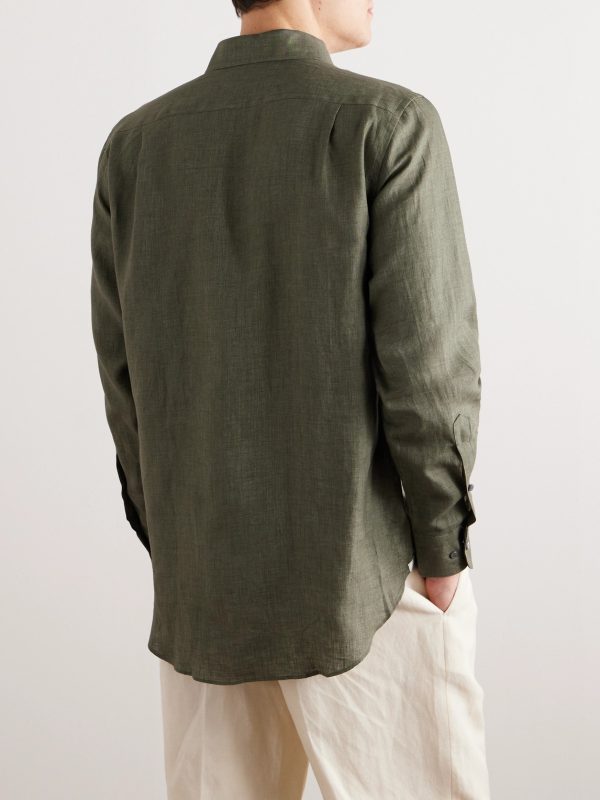 André Arizona Linen Shirt - BK André Arizona Linen Shirt - BK
