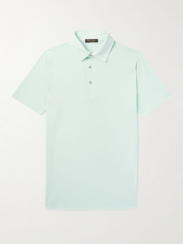 Cotton-Piqué Polo Shirt Cotton-Piqué Polo Shirt
