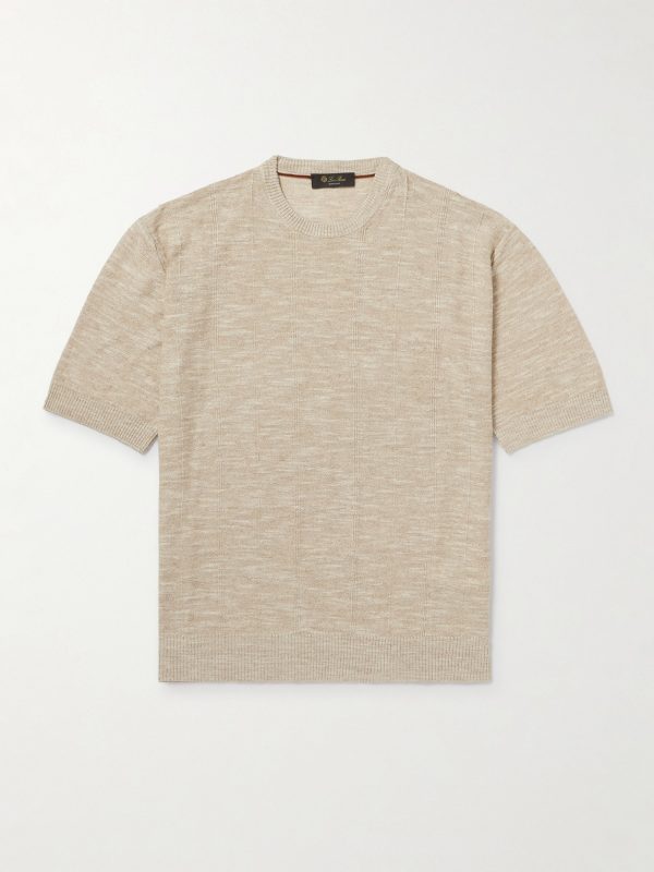 Tori Linen and Silk-Blend T-Shirt Tori Linen and Silk-Blend T-Shirt