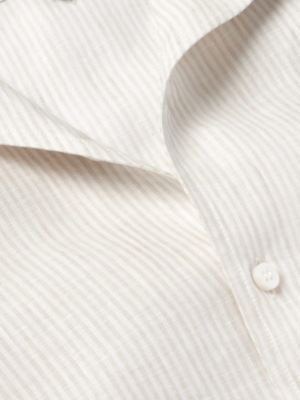 André Striped Linen Shirt - CU André Striped Linen Shirt - CU
