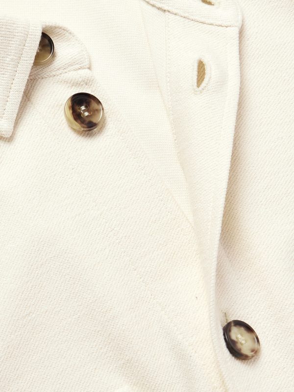 Silk, Cotton and Linen-Blend Overshirt - CU Silk, Cotton and Linen-Blend Overshirt - CU