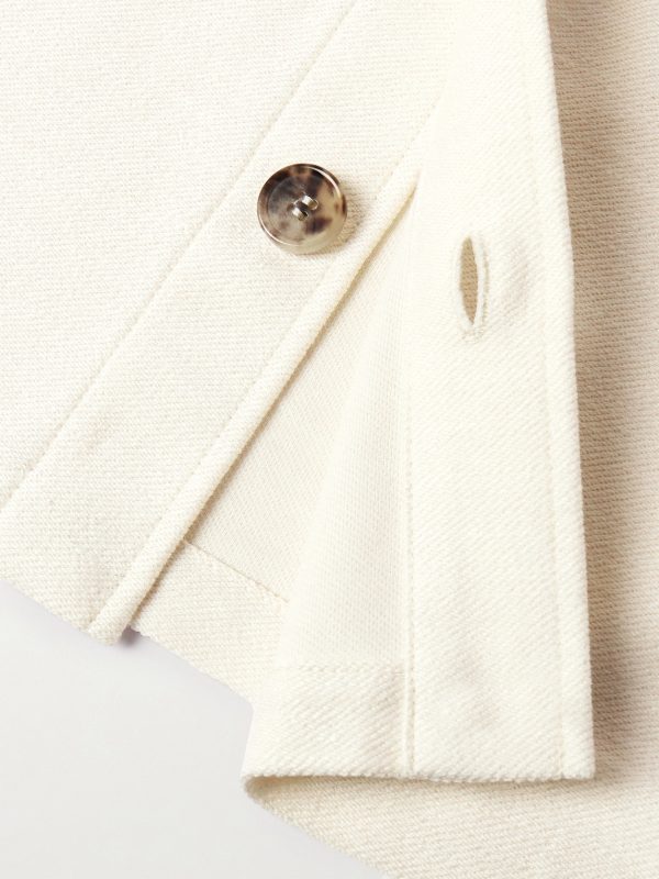 Silk, Cotton and Linen-Blend Overshirt - E1 Silk, Cotton and Linen-Blend Overshirt - E1