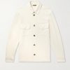 Silk, Cotton and Linen-Blend Overshirt Silk, Cotton and Linen-Blend Overshirt