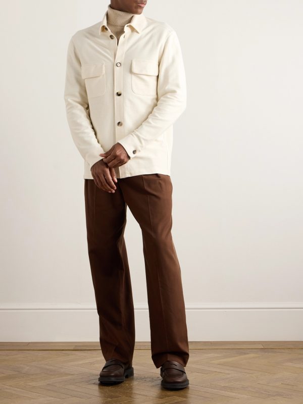 Silk, Cotton and Linen-Blend Overshirt - OU Silk, Cotton and Linen-Blend Overshirt - OU