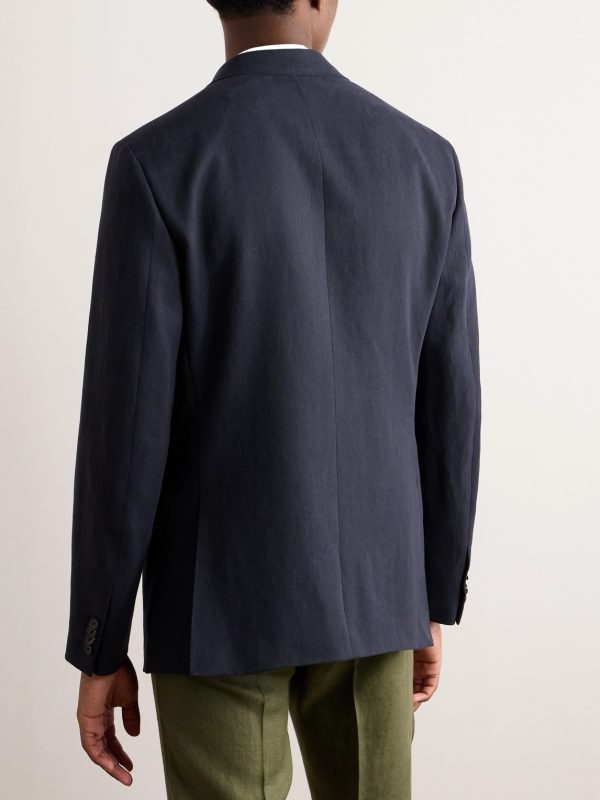 Torino Linen Suit Jacket - BK