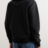 Logo-Embroidered Cotton-Jersey Hoodie - BK Logo-Embroidered Cotton-Jersey Hoodie - BK