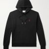 Logo-Embroidered Cotton-Jersey Hoodie Logo-Embroidered Cotton-Jersey Hoodie