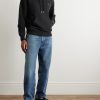 Logo-Embroidered Cotton-Jersey Hoodie - OU Logo-Embroidered Cotton-Jersey Hoodie - OU